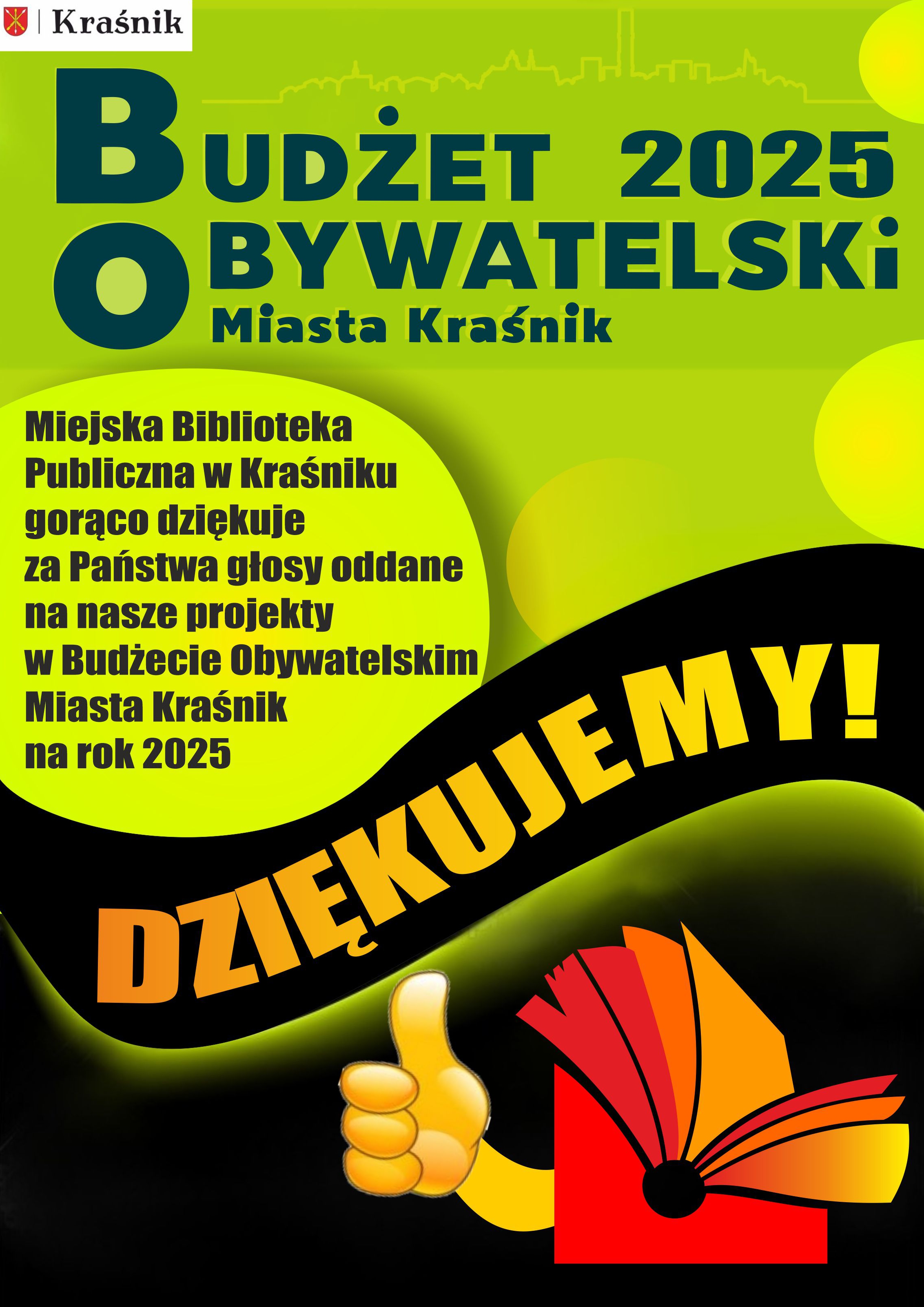 Podziękowanie_Budżet Obywatelski 2025