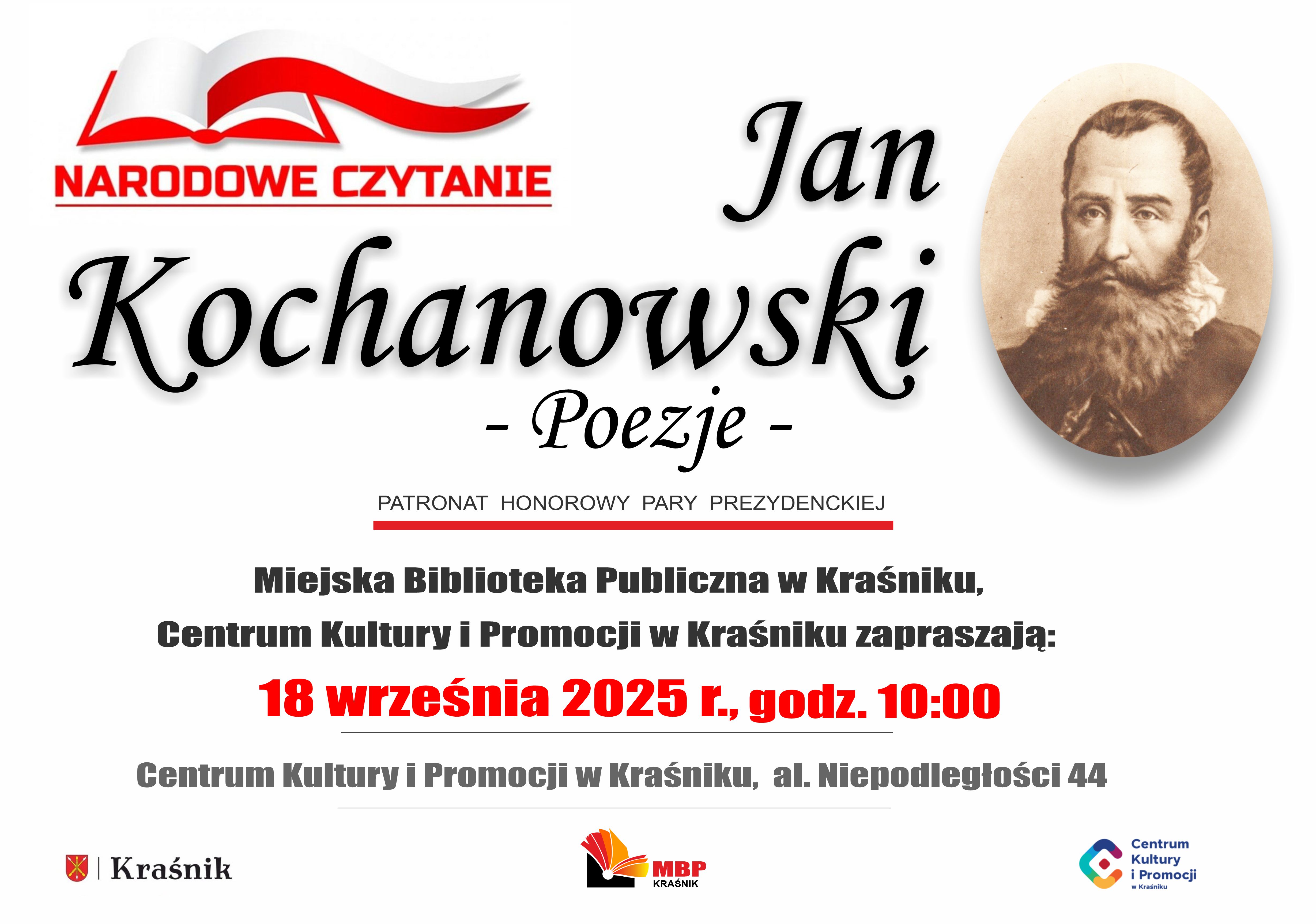 plakat narodowe czytanie