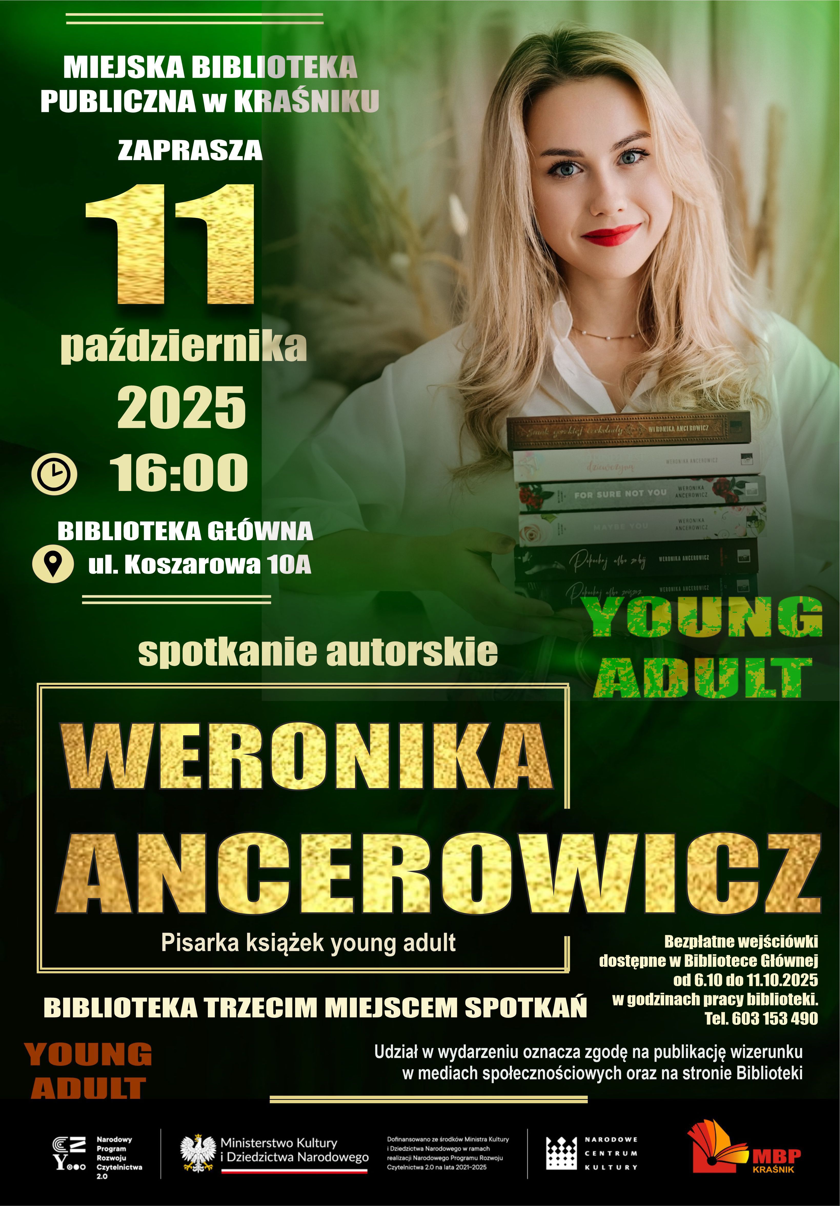 spotkanie autorskie z weroniką ancerowicz