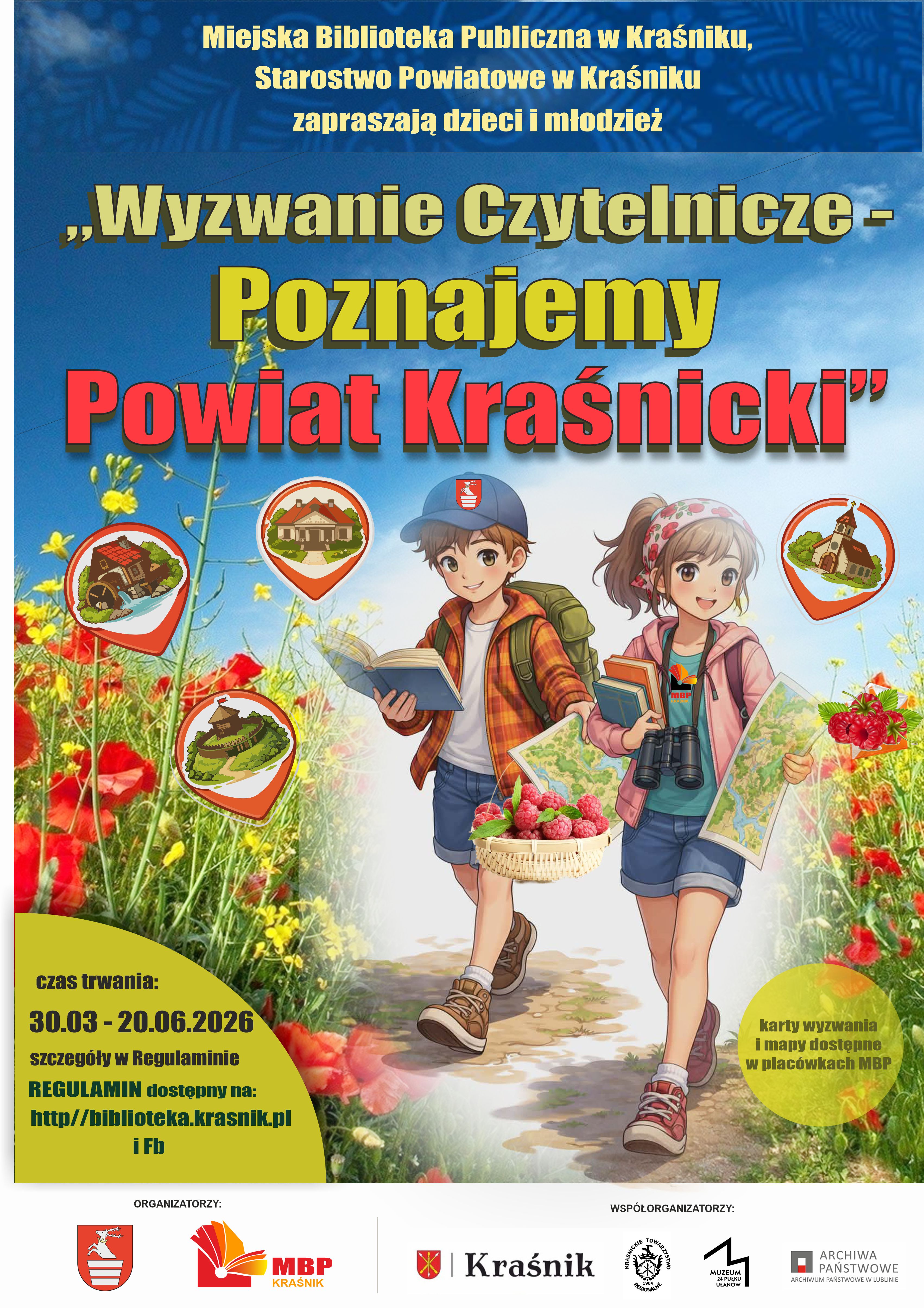 plakat poznajmy powiat kraśnicki